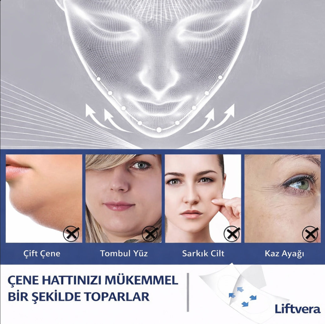 Liftvera™ Görünmez Yüz Toparlama Bandı