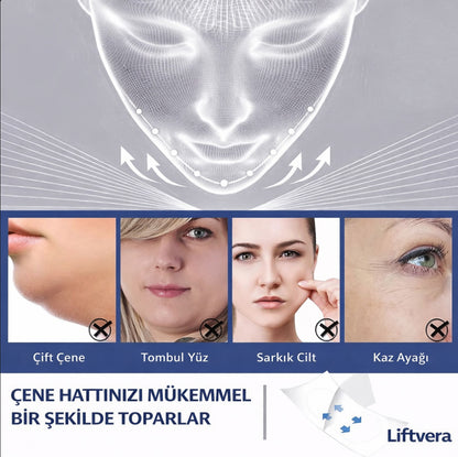 Liftvera™ Görünmez Yüz ve Boyun Germe Bandı